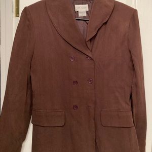 Brown Silk Jacket